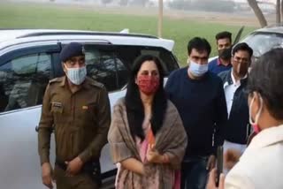 mp sunita duggal inaugurates premium water plant in village begu in sirsa