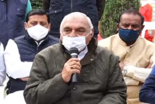 bhupinder hooda targeted bjp on arresting the farmers in haryana