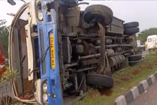 govt bus accident in erode perundurai
