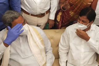 Siddaramaiah and Ramesh Jarkiholi meet after long time