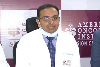 Medical oncologist Dr Rajesh