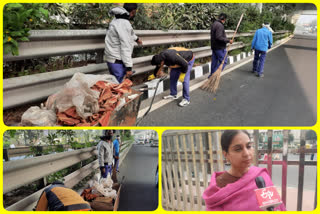 South Delhi MCD employees run plastic removal campaign in Delhi