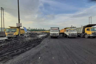 protest against coal india