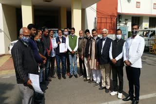 Rajasthan BJP submits memorandum of demands to district collectors