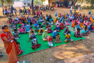 covid awareness program Organized in bemetara