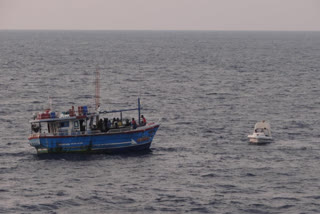 Coast Guard seizes Lankan boat with 100 kg heroin, arrests six