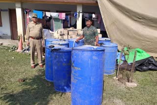 ৬০ Counterfeit foreign liquor seized from Dalkhola