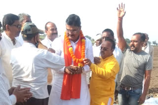 Agriculture Minister Kamal Patel