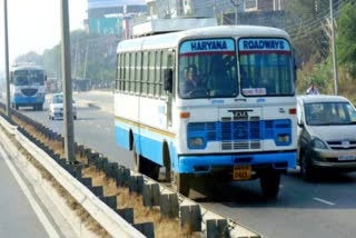 Haryana Roadways bus service closed