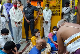 yadadri bhuvanagiri dist collector anitha ramachandran visited yadadri temple