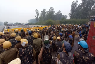 ambala sp reaction after farmers breaking barricades