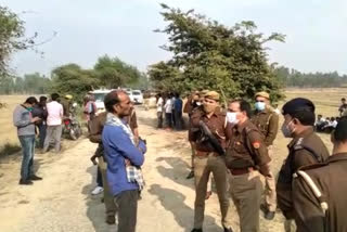 dead body found in field in sitapur