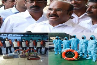 100 fishermen with boats ready to protect Chennai people from floods