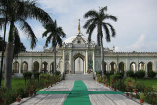 Historic Shahnajaf Imambara in Lucknow dilapidated condition