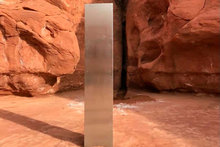Strange metal tower found in Utah desert