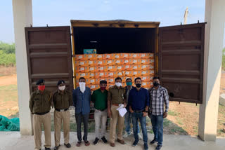 Bundi news, Bundi excise department action, liquor seized