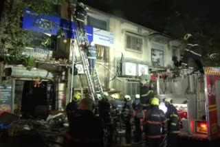 Fire breaks out at Sun Mill Compound in Mumbai