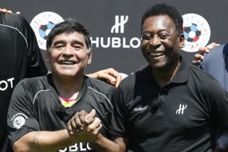 pele mourns diego maradona's death