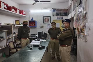 लखनऊ के जॉइंट पुलिस कमिश्नर ने विकासनगर थाने का किया निरीक्षण