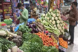 Vegetables price reduced in Karsog