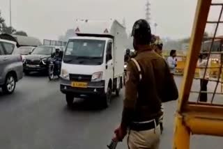 gurugram police is on high alert about farmers protest