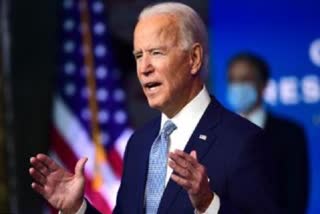 BIDEN SHOWED HIS ATTITUDE SAID AMERICA READY TO LEAD THE WORLD