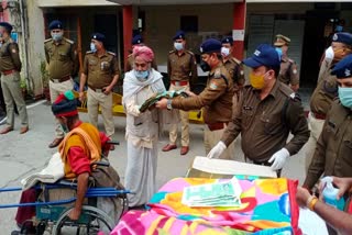 SSP people distribution of blankets to destitute