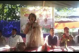 Jadu samrat Bikram is busy in election campaigning baksa assam etv bharat news