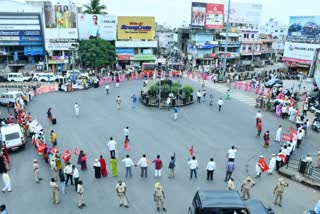 Labor Union Mass protests at Kalburgi