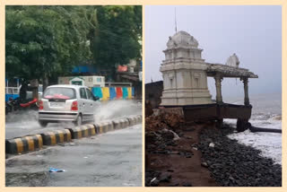 heavy rains in rajamahendra waram