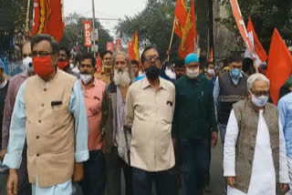 west bengal left front chairman biman bose claim as bharat bandh successful