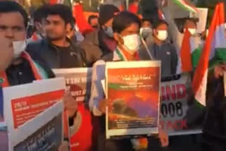 Protest outside Pak embassy in Tokyo on 26/11 anniversary