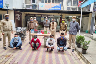 4 accused arrested in battery theft and purchase case in kishangarh delhi