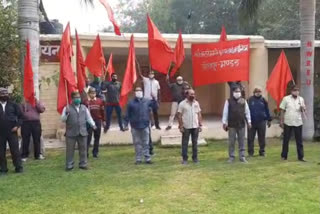 Labor organizations, big agitation, Labor organizations, demands of Labors, देशव्यापी हड़ताल, Countrywide strike,केंद्रीय कर्मचारियों की मांग, देशव्यापी हड़ताल