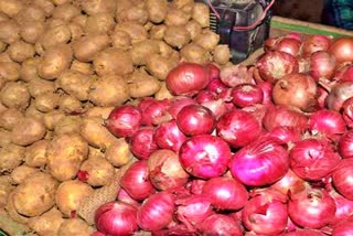 rising prices of potato and onion