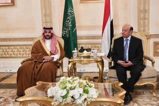 Saudi deputy defense chief receives Yemeni president