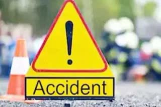 bike rider dies in road accident in hathras
