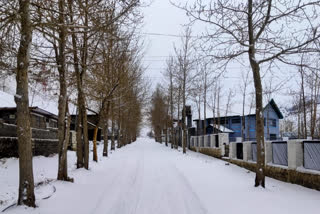 Manali covered in blanket of snow