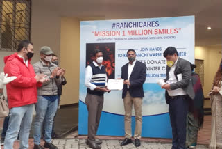 DC awarded to Corona Savior in ranchi