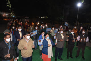 Corona awareness rally in Bikaner, Corona in Bikaner