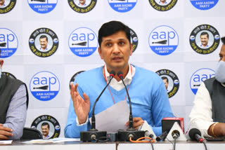 Saurabh Bhardwaj said BJP has set fire on Ghazipur landfill site