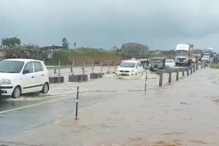 flood water at gudooru  manaboolu  highway