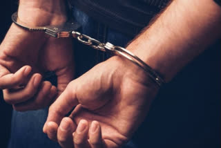 alegaon youth arrested for theft