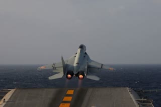 Navy MiG-29k crashes in Arabian Sea