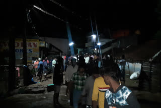 lake damage due to heavy rain in tirupattur