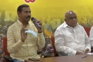 tdp leaders helds meeting in vishakapatanam about polavaram project