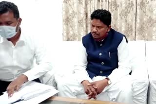 chhattisgarh-scheduled-tribes-commission-member-nitin-potai-visits-in-korba