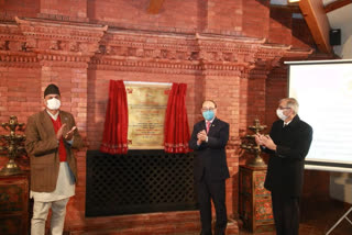 Harsh Shringla inaugurates Buddhist monastery in Nepal