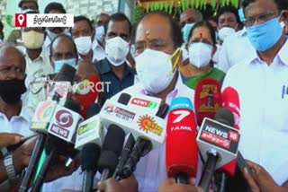 15 crore damage due to Nivar storm so far - Minister Thangamani