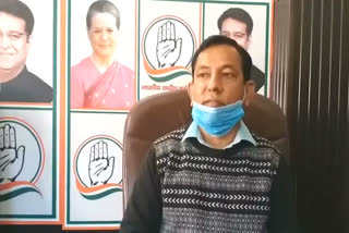 Congress state general secretary Naveen Joshi